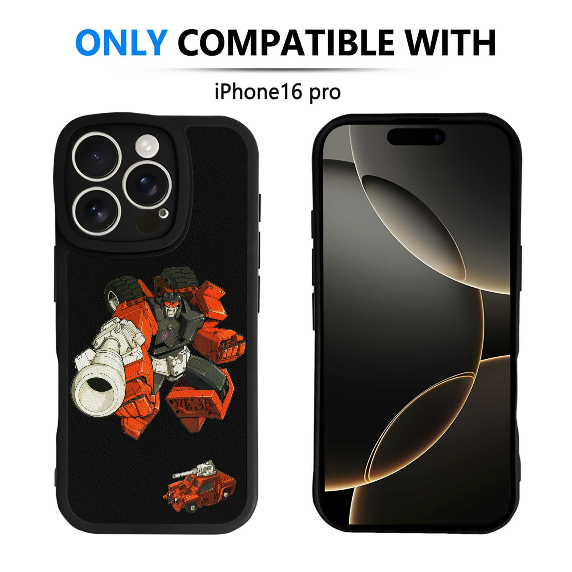 （画像用）  【iPhone 16シリーズ対応】シリコンスマホケース（レザー調） 材質：シリコン